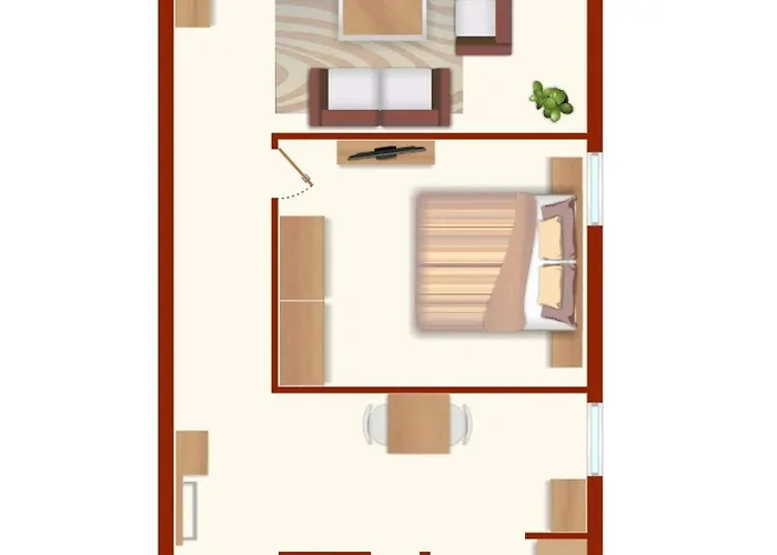 아파트 Haus Windjammer Eagle *